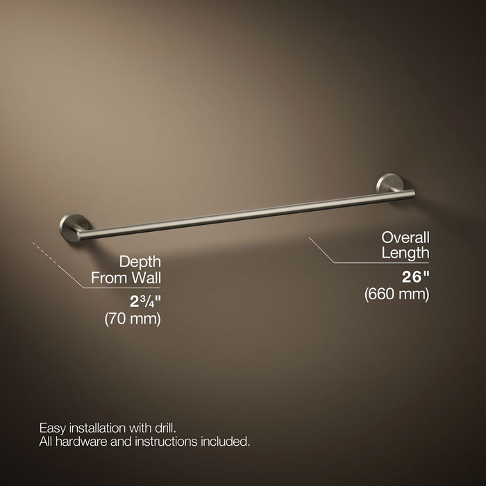 KOHLER Elate 24" towel bar