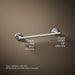 KOHLER K-27288 Elate 12" towel bar, polished chrome - view 4