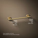 KOHLER Elate 12" towel bar
