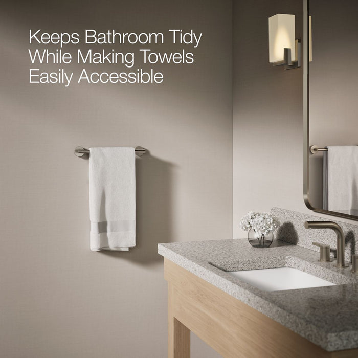 KOHLER Elate 12" towel bar