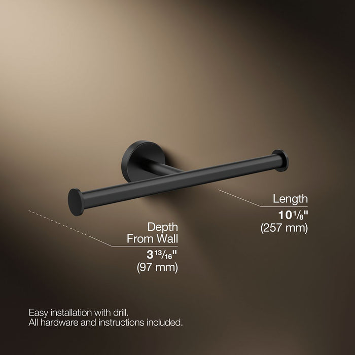 KOHLER Elate Double toilet paper holder