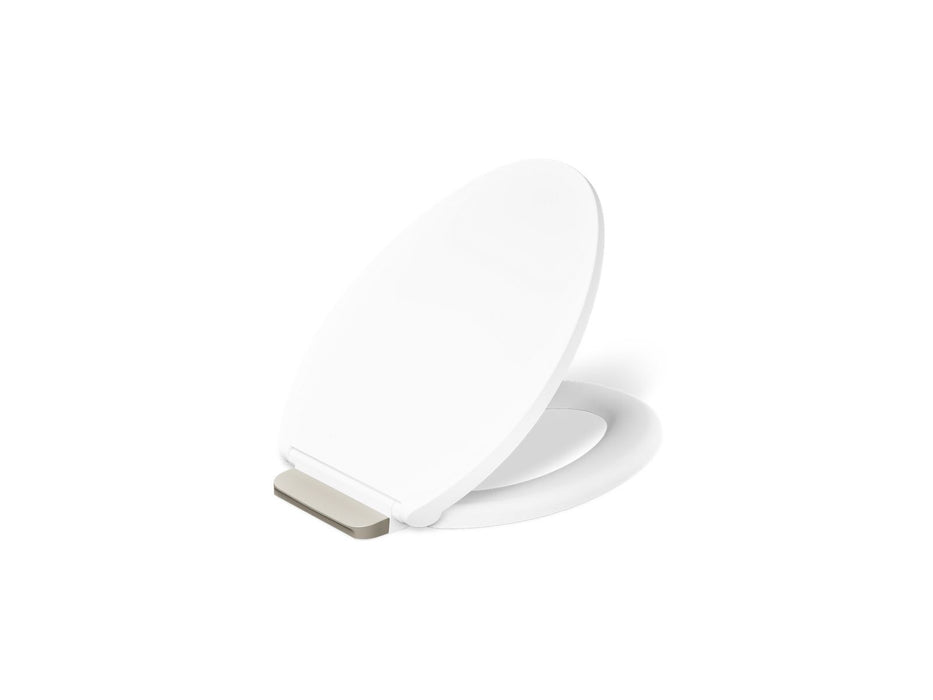KOHLER K-27331-BN Glissade ReadyLatch® Quiet-Close™ Elongated Toilet Seat