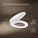 3/4 view of product with dimensions
