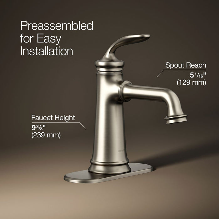 Kohler Bellera Single-handle bathroom sink faucet, 1.2 gpm