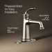 Kohler Bellera Single-handle bathroom sink faucet, 1.2 gpm