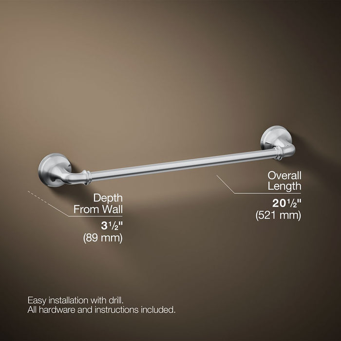 KOHLER KOHLER K-27383 Bellera 18" towel bar