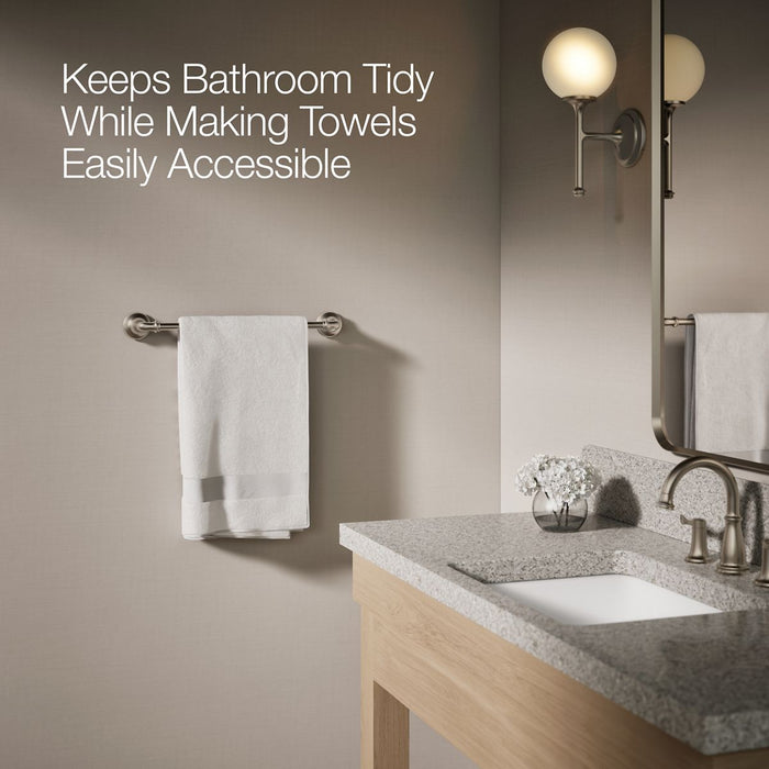 KOHLER KOHLER K-27383 Bellera 18" towel bar
