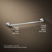 Kohler Bellera 24" towel bar