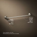 Kohler Bellera 24" towel bar