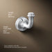 Kohler Bellera Robe hook