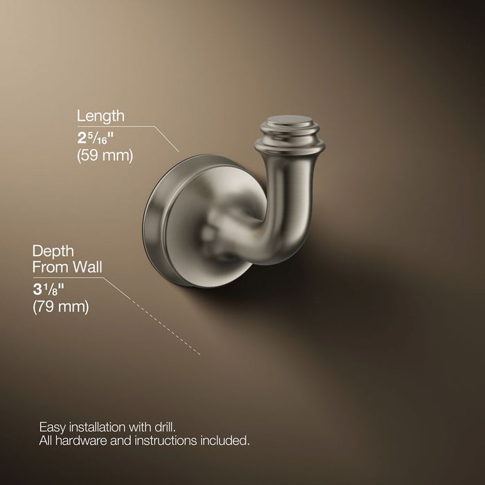 Kohler Bellera Robe hook