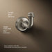 Kohler Bellera Robe hook