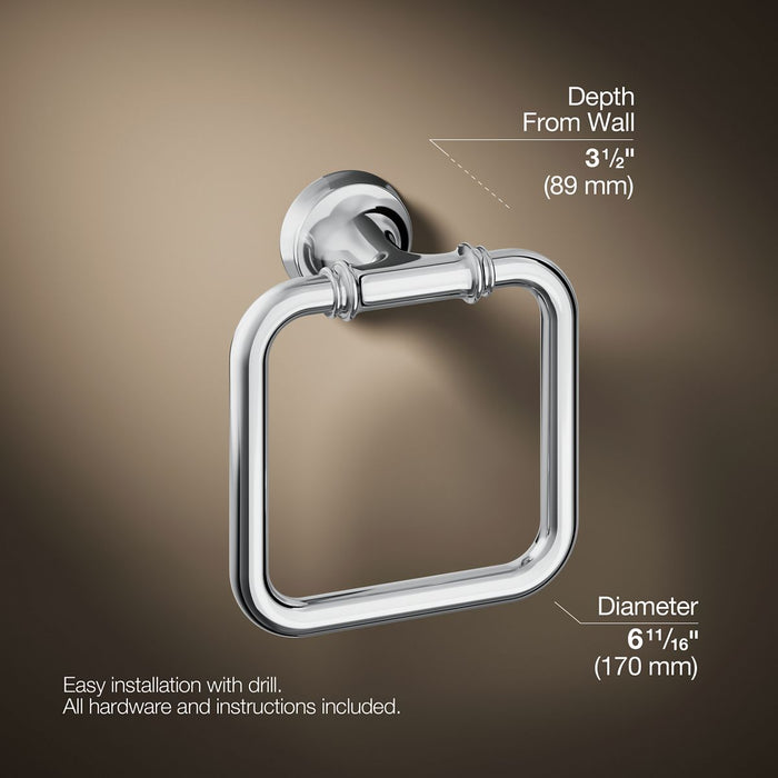 KOHLER KOHLER K-27386 Bellera Towel ring