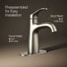 Kohler Simplice Single-handle bathroom sink faucet, 1.2 gpm