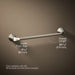 Kohler Simplice 18" towel bar