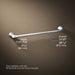 Kohler Simplice 24" towel bar