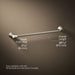 Kohler Simplice 24" towel bar