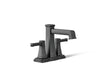 KOHLER KOHLER K-27398-4 Riff Centerset bathroom sink faucet, 1.2 gpm