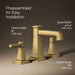 Kohler Riff Widespread bathroom sink faucet, 0.5 gpm