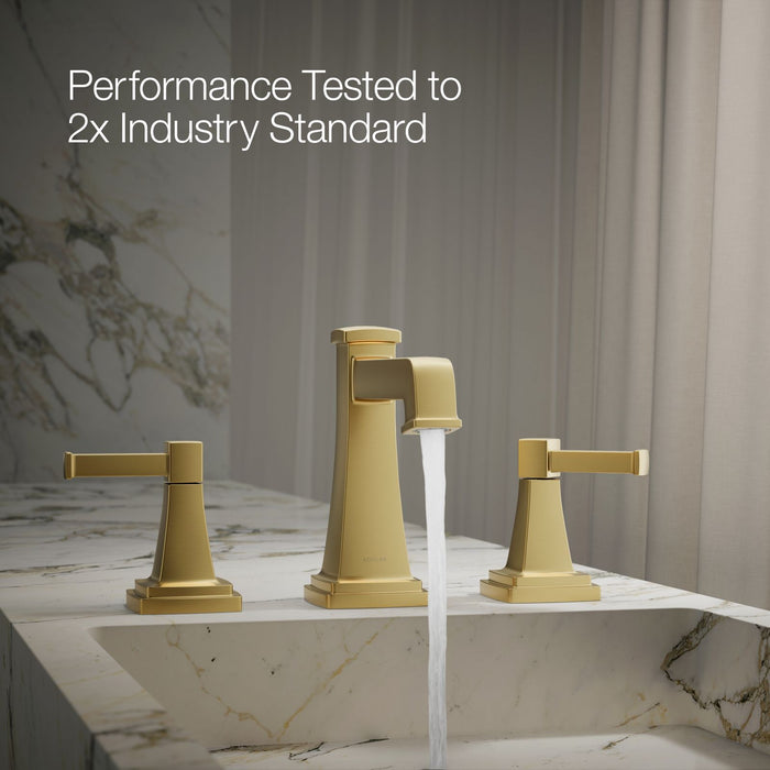 KOHLER K-27399-4K Riff Widespread bathroom sink faucet, 1.0 gpm