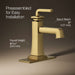Kohler Riff Single-handle bathroom sink faucet, 1.0 gpm