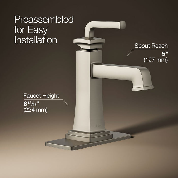 Kohler Riff Single-handle bathroom sink faucet, 0.5 gpm