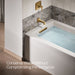 Kohler Riff Wall-mount bath spout with diverter