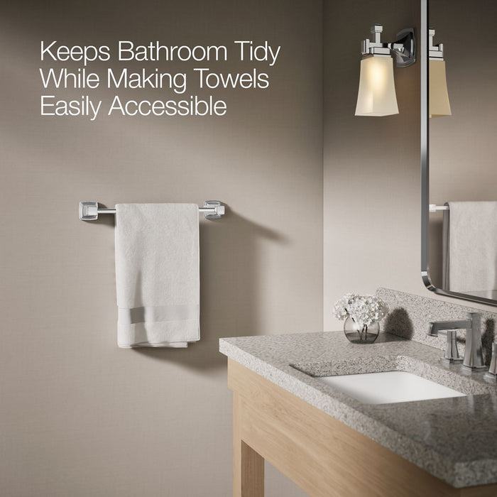 KOHLER K-27409 Riff 18" towel bar