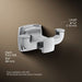Kohler Riff Double robe hook