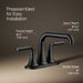 Kohler Tone Centerset bathroom sink faucet, 1.2 gpm