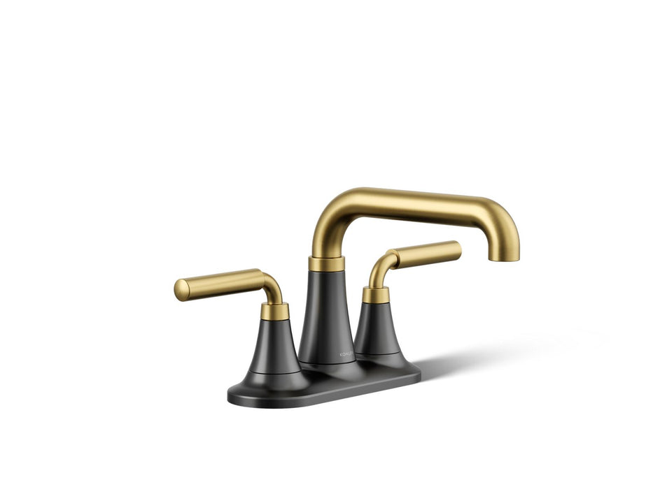 KOHLER K-27414-4K Tone Centerset bathroom sink faucet, 1.0 gpm