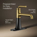 Kohler Tone Single-handle bathroom sink faucet, 1.0 gpm