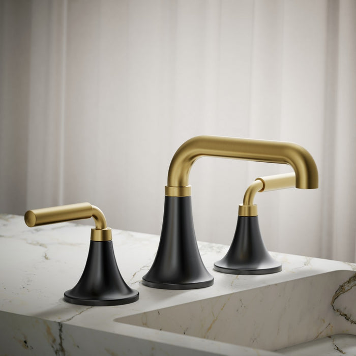 KOHLER K-27416-4K Tone Widespread bathroom sink faucet, 1.0 gpm
