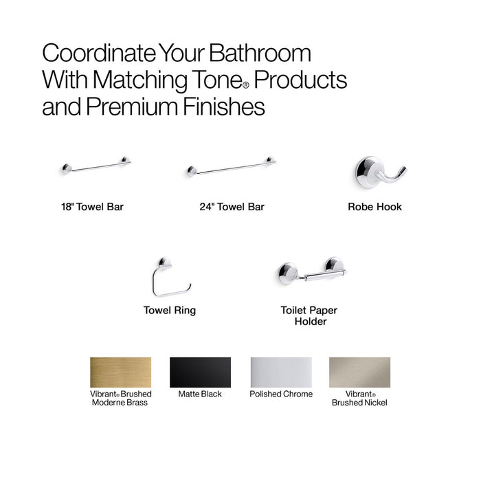 KOHLER K-27426 Tone 24" towel bar