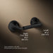 Kohler Tone Pivoting toilet paper holder