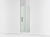 KOHLER K-27577-10L Components Frameless pivot shower door, 71-5/8" H x 27-5/8 - 28-3/8" W, with 3/8" thick Crystal Clear...