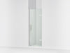 KOHLER K-27577-10L Components Frameless pivot shower door, 71-5/8" H x 27-5/8 - 28-3/8" W, with 3/8" thick Crystal Clear...