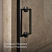 KOHLER K-27577-10L Components Frameless pivot shower door, 71-5/8" H x 27-5/8 - 28-3/8" W, with 3/8" thick Crystal Clear...