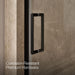 KOHLER K-27582-10L Composed Frameless pivot shower door, 71-5/8" H x 29-5/8 - 30-3/8" W, with 3/8" thick Crystal Clear...