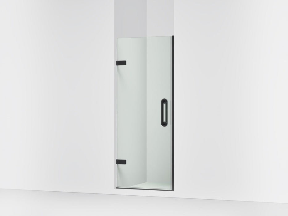 KOHLER K-27583-10L Components Frameless pivot shower door, 71-5/8" H x 29-5/8 - 30-3/8" W, with 3/8" thick Crystal Clear
