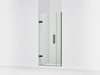 KOHLER K-27588-10L Composed Frameless pivot shower door, 71-9/16" H x 33-5/8 - 34-3/8" W, with 3/8" thick Crystal Clear 