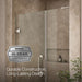 KOHLER K-27607-10L Components 71-3/4" H pivot shower door with 3/8"-thick glass, anodized brushed nickel - view 5
