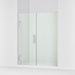 KOHLER K-27617-10L Components Frameless pivot shower door, 71-3/4" H x 57-1/4 - 58" W, with 3/8" thick Crystal Clear...