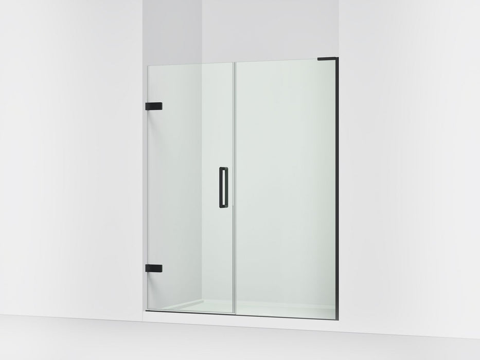 KOHLER K-27618-10L Composed 71-3/4" H pivot shower door with 3/8"-thick glass