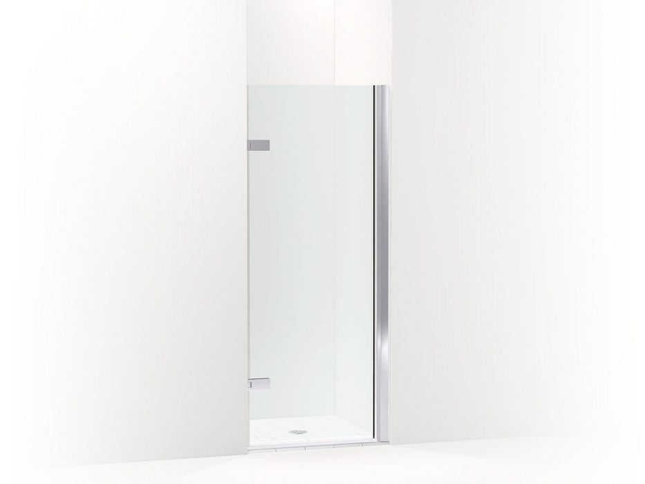 KOHLER K-27707-10L Composed 3/8" pivot door glass and hardware, no handle