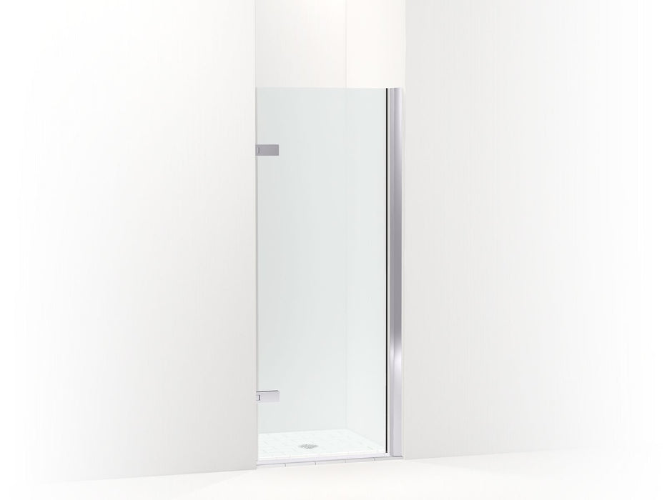 KOHLER K-27707-10L Composed 3/8" pivot door glass and hardware, no handle
