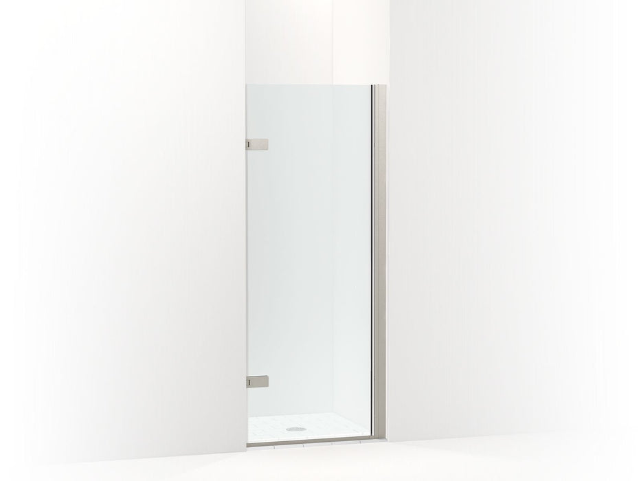 KOHLER K-27707-10L Composed 3/8" pivot door glass and hardware, no handle