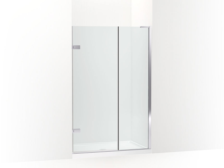 KOHLER K-27714-10L Composed 3/8" pivot door glass and hardware, no handle