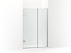 KOHLER K-27714-10L Composed 3/8" pivot door glass and hardware, no handle