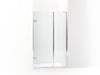 KOHLER K-27715-10L Composed 3/8" pivot door glass and hardware, no handle